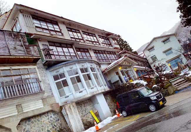 旅館喜至楼の外観