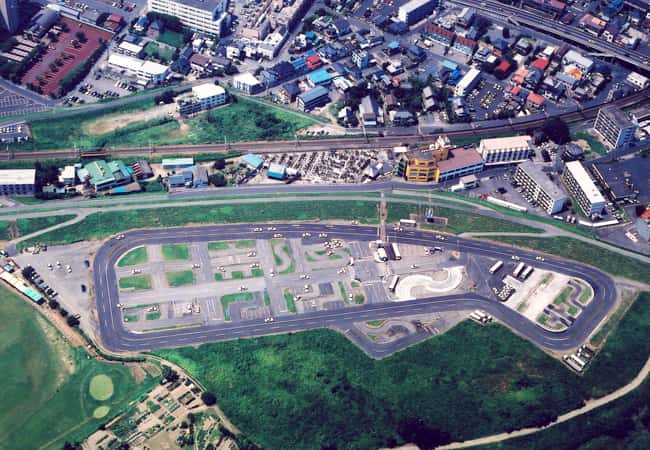 教習所の航空写真